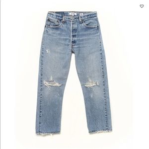 Re/Done High Rise vintage crop